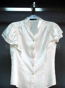 0短袖高档典雅白领品牌女士衬衫_世界工厂网中国产品信息库